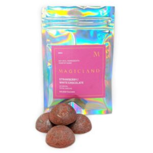 Magicland Strawberry Mushroom White Chocolate